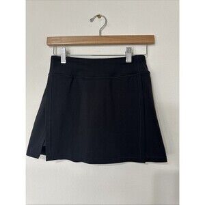 Athleta Girl Black Goal Getter Skort Skirt Girls Size 12 Or L